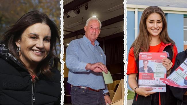 Jacqui Lambie, Richard Colbeck, Bailey Falls are all Tasmanian candidates vying for the sixth and final Senate seat.