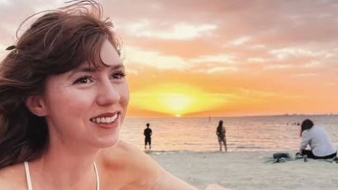 St Kilda woman and senior investigator at activist group the Farm Transparency Project Siena Callender has been charged with trespassing at Midland Bacon piggery. Picture: Instagram.
