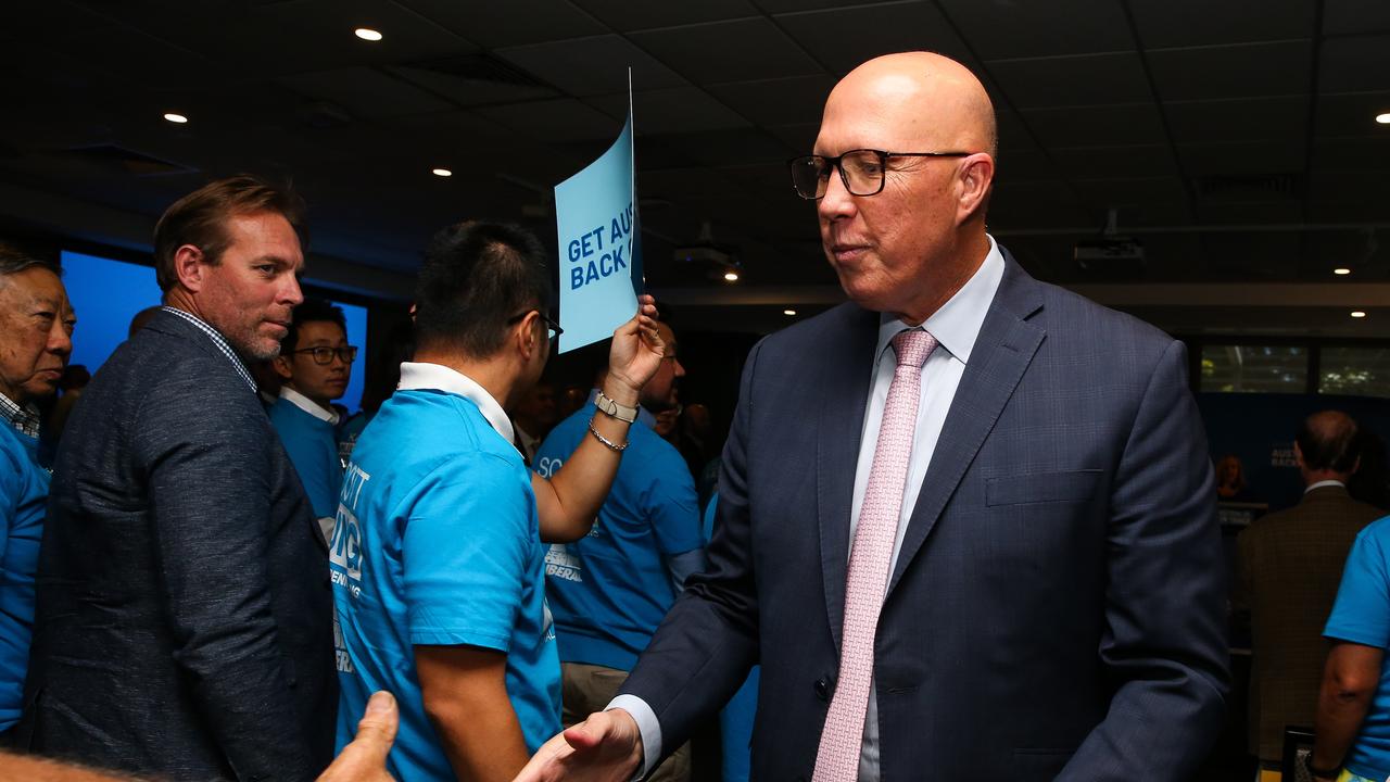 Mr Chalmers has lashed the opposition, led by Peter Dutton, for opposing tax cuts and prioritising tax breaks for businesses over support for families. Picture: NewsWire/ Gaye Gerard