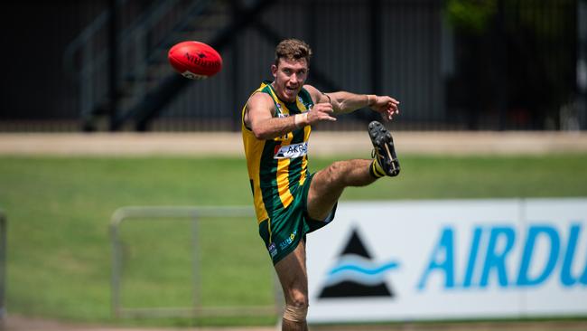 Matt Ryan has been leading from the forward line in the 2023-24 NTFL season. Picture: Pema Tamang Pakhrin