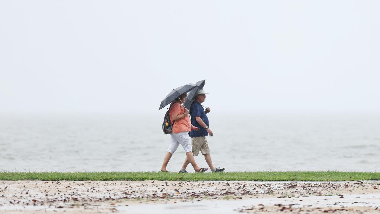 Monsoon activity and a seasonal weather oscillation have brought days of rain to the Far North, as flood warnings are put in place for the region. Picture: Brendan Radke