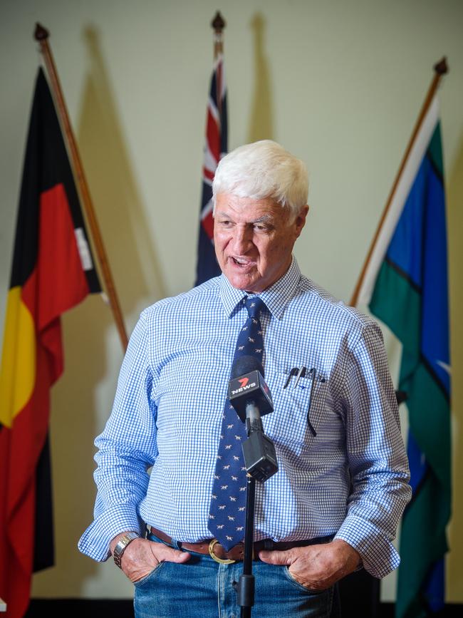 Bob Katter speaking at the Good Australian Awards. Picture: Scott Radford-Chisholm