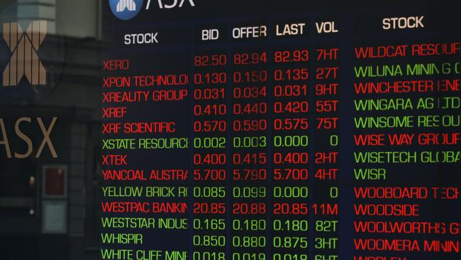 The Australian sharemarket is expected to open lower on Monday. Picture NCA Newswire/ Gaye Gerard.