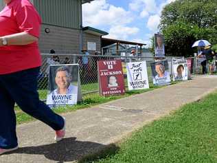 Ipswich East State School polling booth on election day.Photo: Rob Williams / The Queensland Times. Picture: Rob Williams