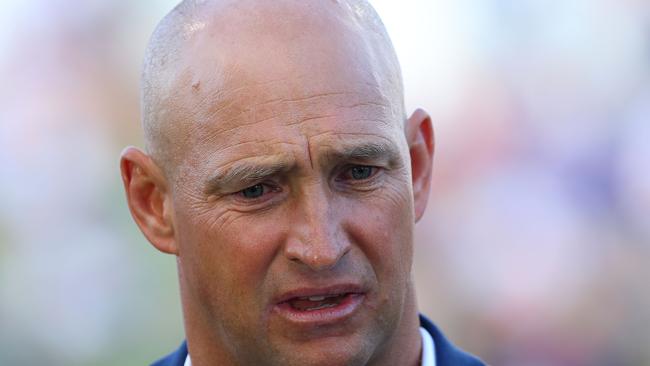 Nathan Brown is feeling the heat. Picture: Getty Images