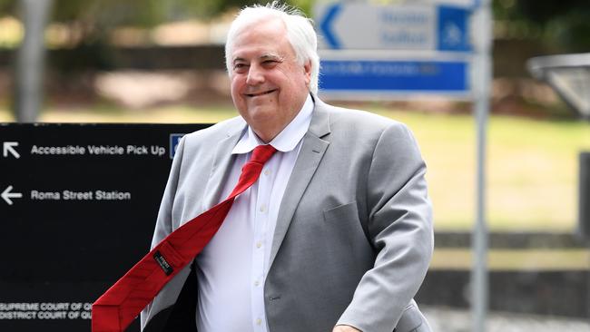 Mining magnate Clive Palmer has been reinstated as sole director of his flagship company Mineralogy, after wife, Anna, recently resigned from the role. Picture: AAP