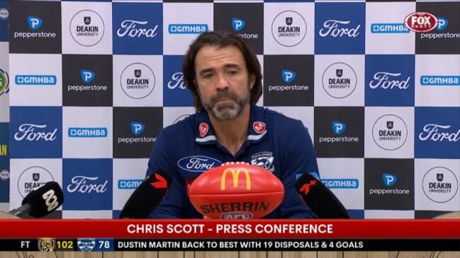 Geelong Cats press conference