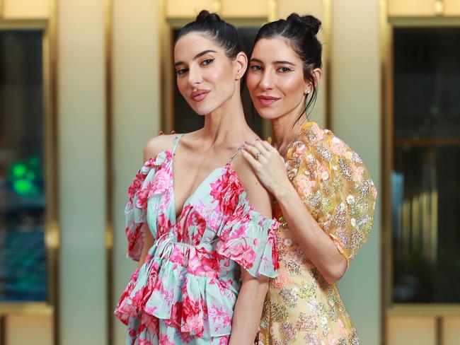 The Veronicas Lisa and Jessica Origliasso got into a public feud with Qantas. Picture: Justin Lloyd