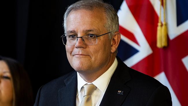 Australian Prime Minister Scott Morrison. Picture: Joe Allison/Getty Images