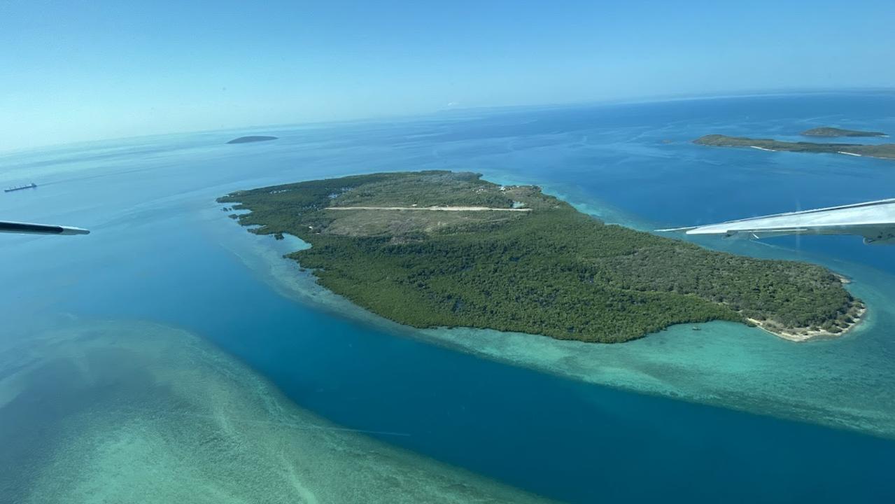 Reef View House on Hicks island, 600km north of Cairns, is back on the market.