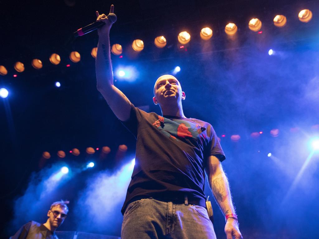 Rapper Oxxxymiron, whose real name is Miron Fyodorov, is one of the Russian musicians who has experienced a spike in pressure from the authorities in recent months. Picture: AP 