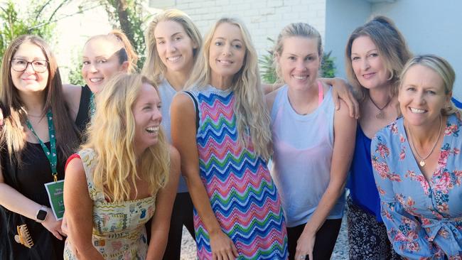 Jackie O and Gemma O’Neill at their ‘Besties’ event at Osborne House in Bundanoon at the weekend. Photo: Damien Dirienzo