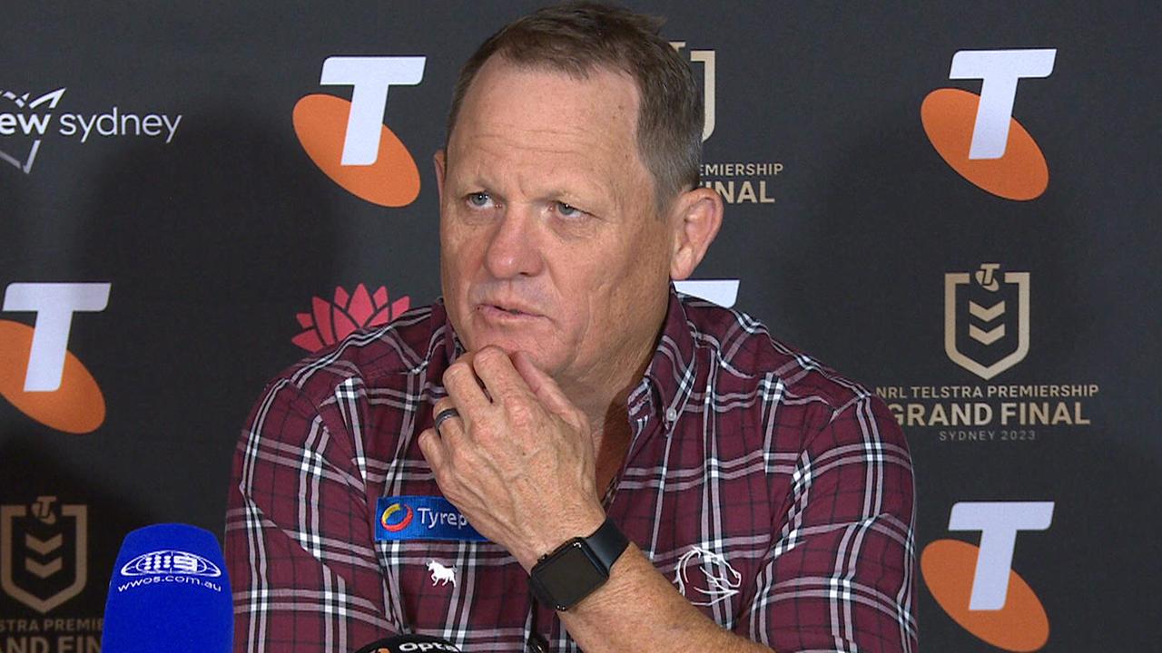 Brisbane Broncos coach Kevin Walters speaks ahead of final 2023 NRL trial  against Cowboys