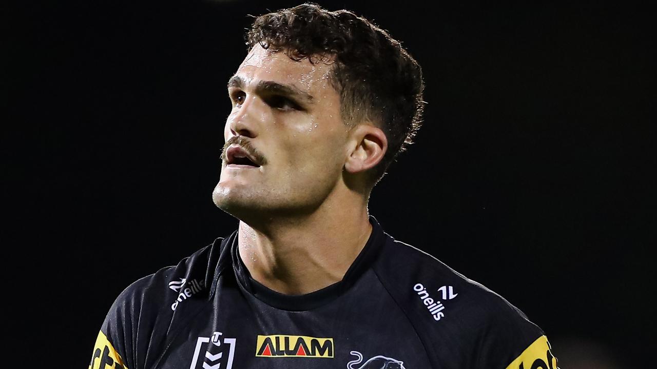 NRL 2024 RD03 Penrith Panthers v Brisbane Broncos - Nathan Cleary. Picture: NRL Photos