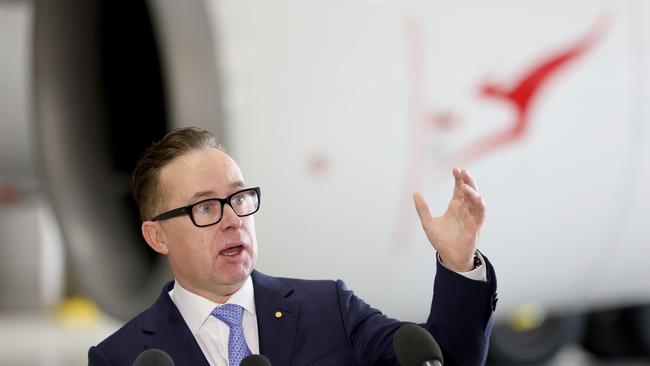 Qantas Group CEO Alan Joyce.Picture: Damian Shaw