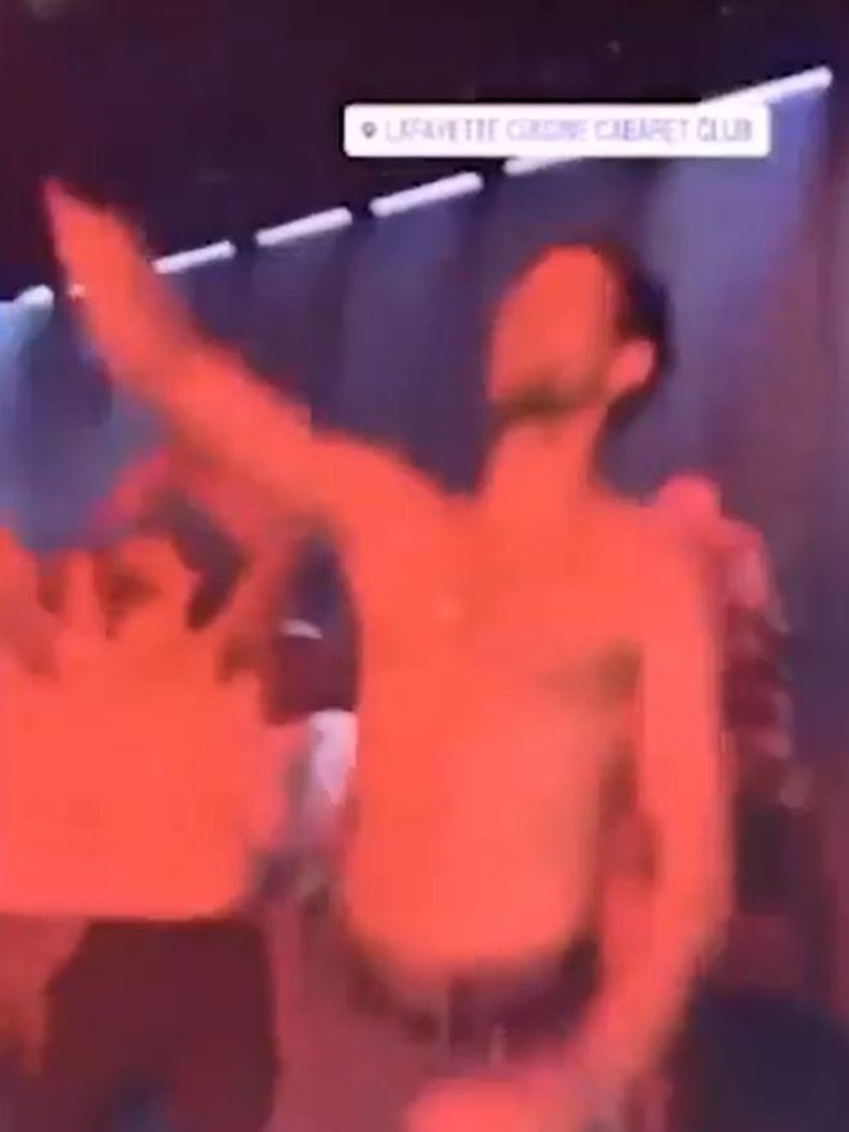 Video emerged of Novak Djokovic partying in Belgrade after he got Covid in 2020.