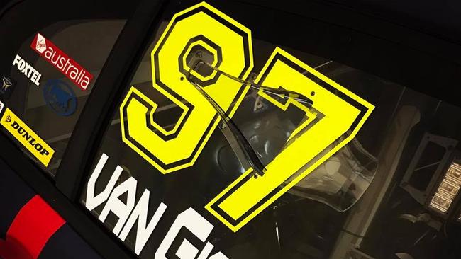 Shane van Gisbergen’s car will wear the No. 97 in 2017.