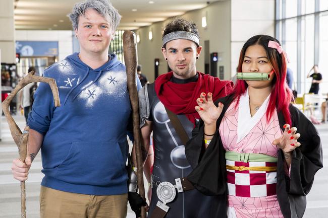 Alex Mackenzie from Rochedale, Kiel Gailer from New Farm and Stephanie Lin from Bowen Hills.