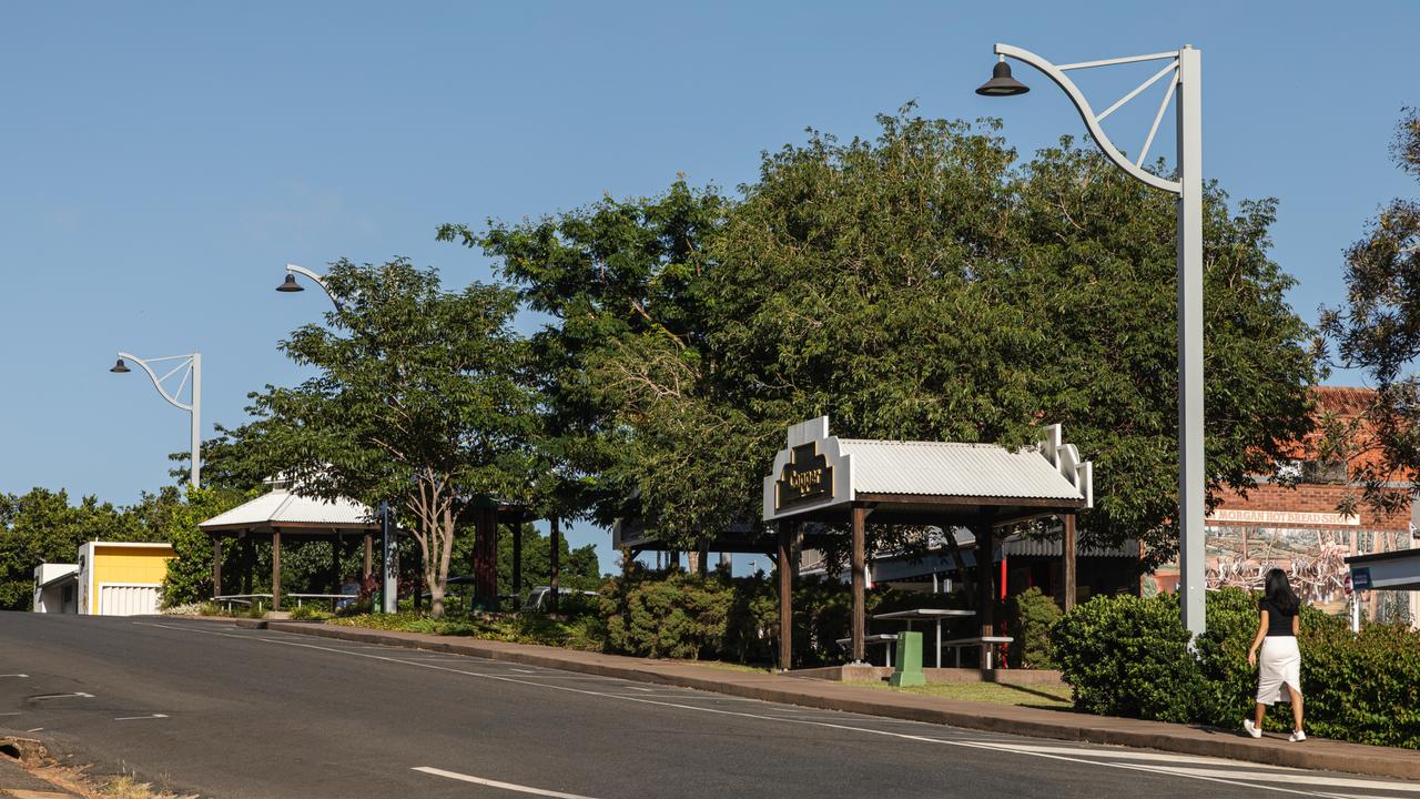 Mount Morgan's Morgan Street Revitalisation project. Picture: Cam Murchison