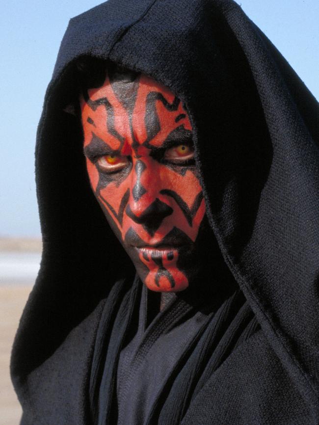 Ray Park starred as Darth Maul.