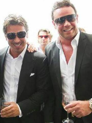 Ryan Watsford (right) with Kings Cross identity John Ibrahim (left). Picture: Facebook