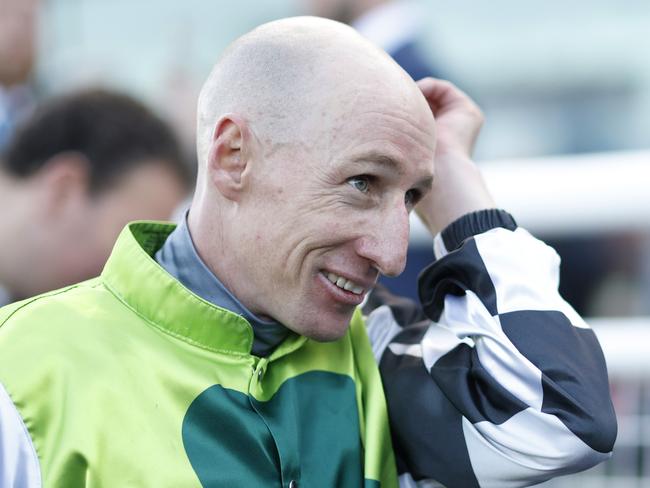 SYDNEY, AUSTRALIA - AUGUST 20: William Pike on Zougotcha returns to scale after winning race 9 the Darley Silver Shadow Stakes during Sydney Racing at Royal Randwick Racecourse on August 20, 2022 in Sydney, Australia. (Photo by Mark Evans/Getty Images)