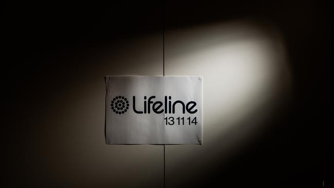 Lifeline gets a call about once every 28 seconds. Picture: Julian Andrews