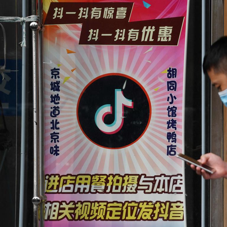 TikTok isn’t the only app that serves ‘personalised’ ads. Picture: Greg Baker/AFP