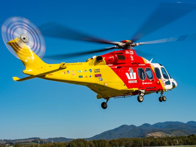 generic, Westpac Rescue helicopter,Northern NSW. At Coffs Harbour Race Track to launch Rescue day appeal.. 17 July 2019