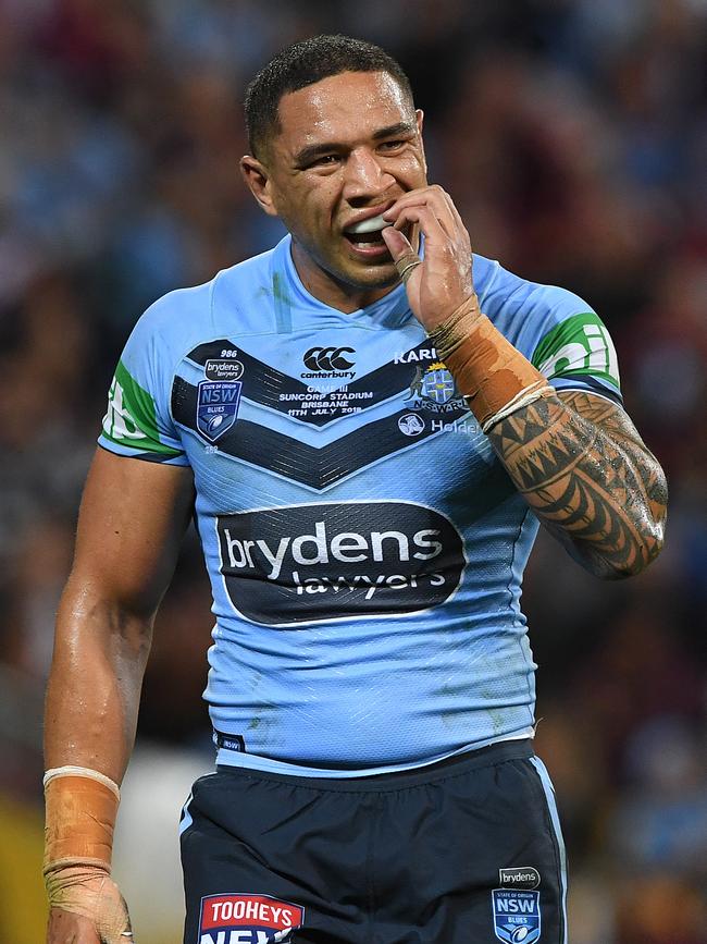 Tyson Frizell has starred for NSW. Picture: Dave Hunt/AAP