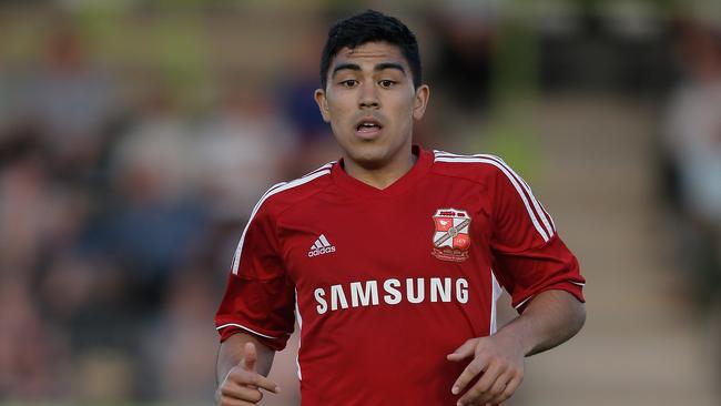 Central midfielder Massimo Luongo of Swindon Town will be looking to add to his one cap.