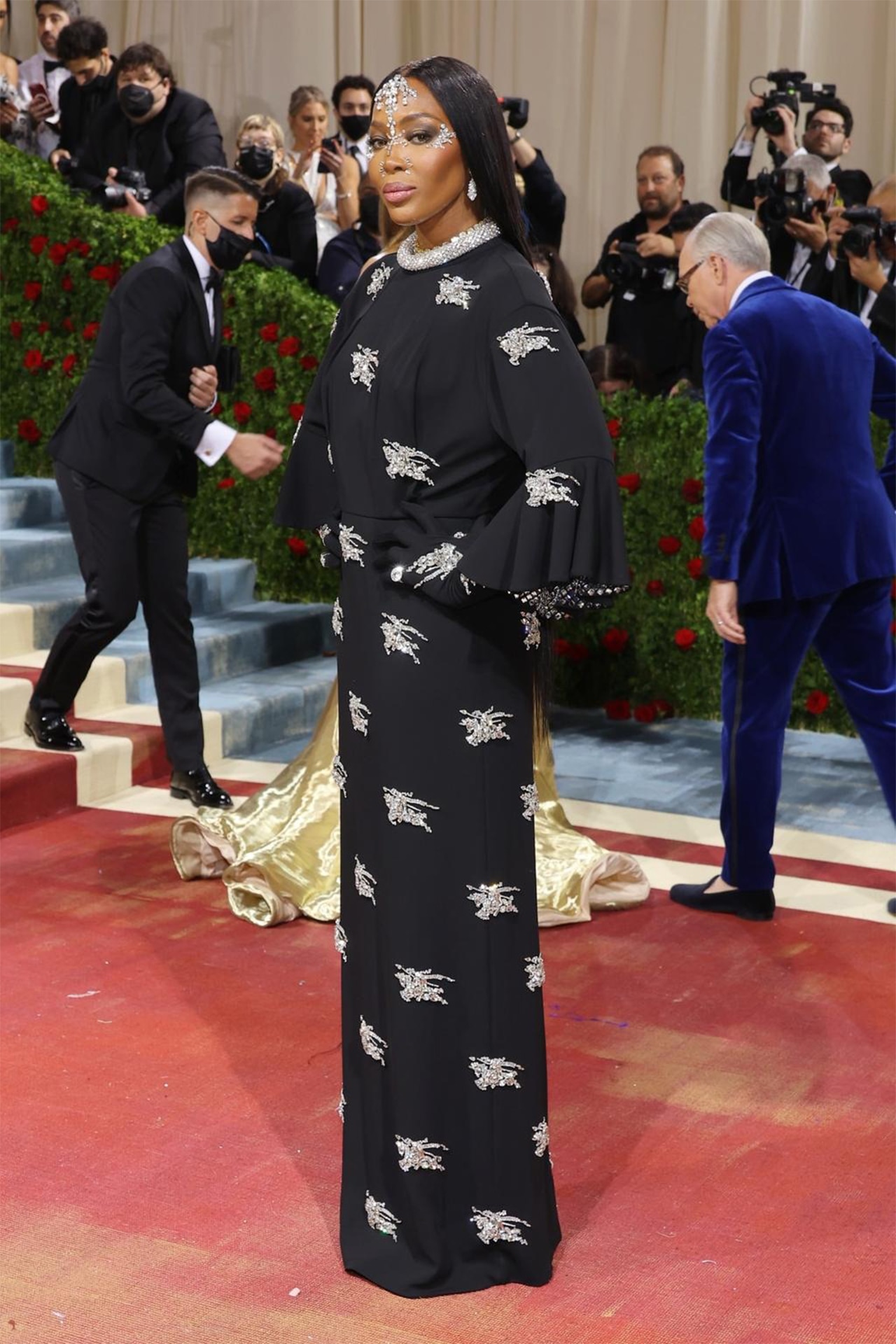 Naomi Campbell attends the 2022 Met Gala.