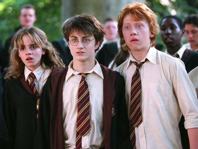 Harry Potter characters Hermione Granger, Harry Potter and Ron Weasley. Picture: Warner Bros Entertainment