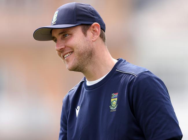 Stuart Broad says Alex Carey’s infamous Ashes stumping at Lord’s “has been forgotten”. Picture: Getty Images