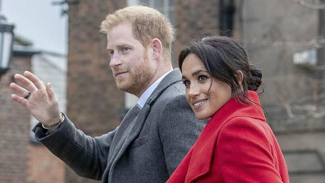 Prince Harry and Meghan, Duchess of Sussex are set to welcome their first child in the coming weeks. Picture: Charlotte Graham/AP