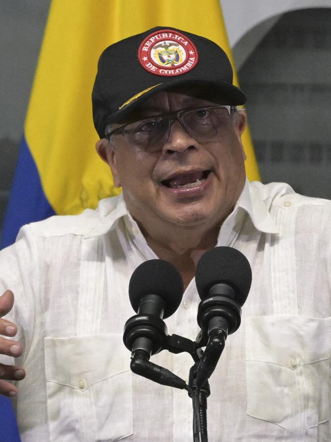 Colombian President Gustavo Petro. Picture: AFP