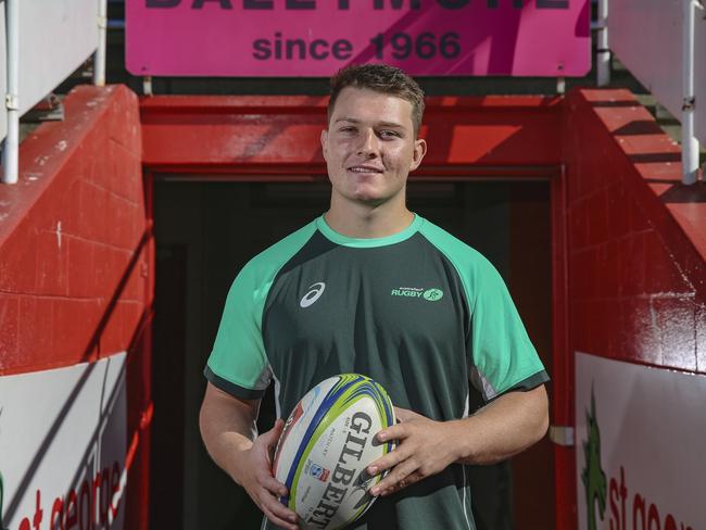 Australian U20s hooker Matt Faessler Supplied: Rugby Australia Ltd