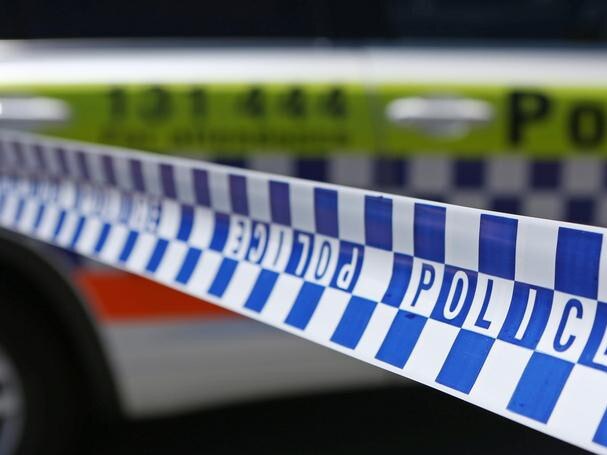 Police at the scene of a suspicious death on Lanyon Street in Mandurah.  Generic pic of tape at police crime scene Picture: Daniel Wilkins