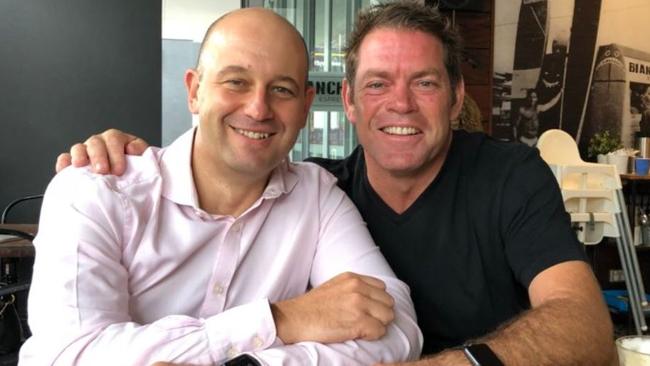 NRL boss Todd Greenberg made time to catch up with Noddy.