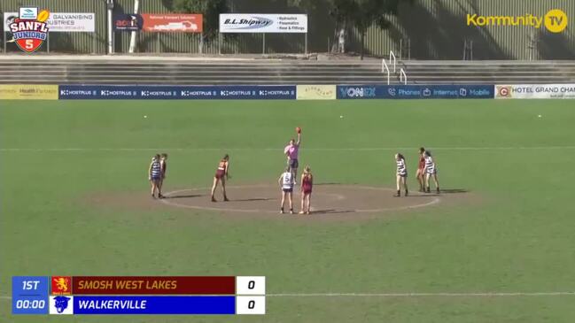 Replay: SMOSH West Lakes v Walkerville White (U14 girls div 4) - SANFL Juniors grand finals