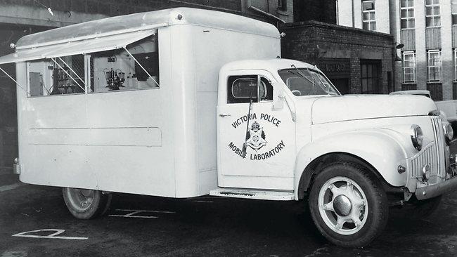 mobile forensic laboratory in 1961