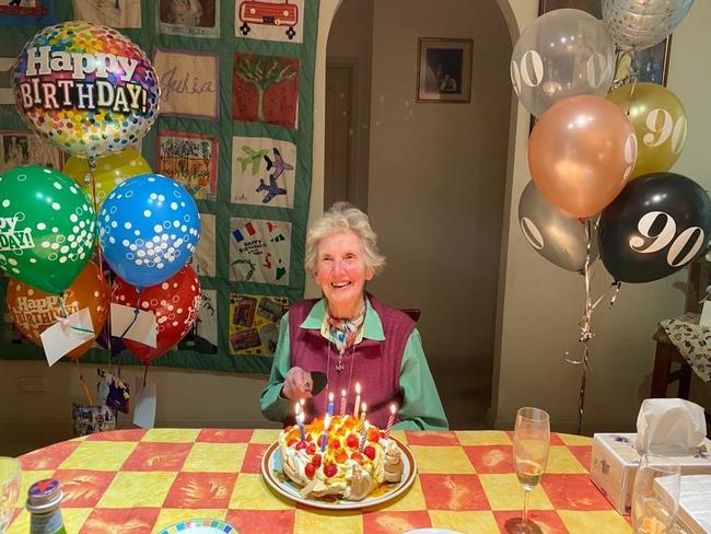 Therese (surname not used at request) turned 90 in isolation in Syndey and her daughter organised her favourite authors to contact Therese for a special birthday treat.