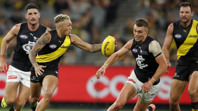 Shai Bolton and Patrick Cripps will face off again in Round 1 next year.