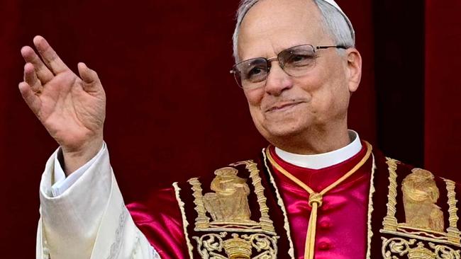 The newly elected pope. Picture: Tiziana Fabi/AFP