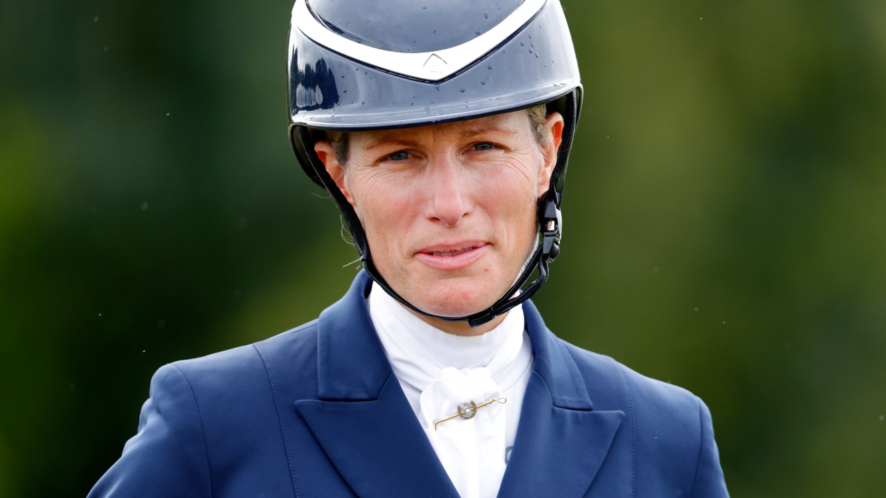 Zara Tindall gets back in the saddle at exclusive Wellington