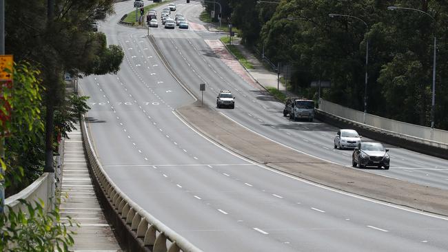 Travel restrictions have led to a dramatic drop in deaths on Australian roads. Picture: David Swift