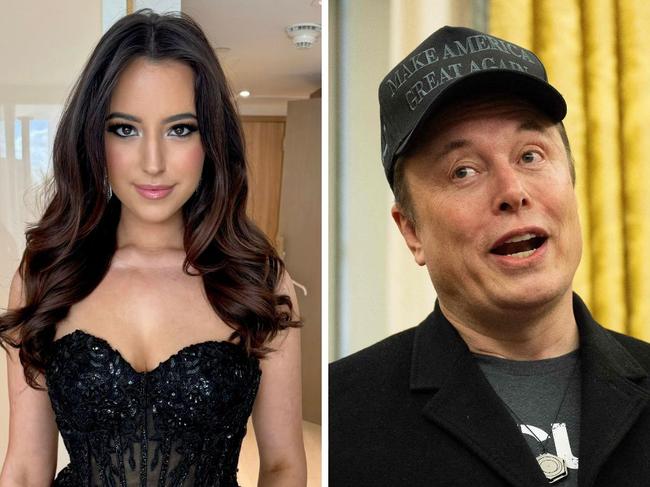 An influencer has claimed she gave birth to Elon Musk's 13th child. Picture: