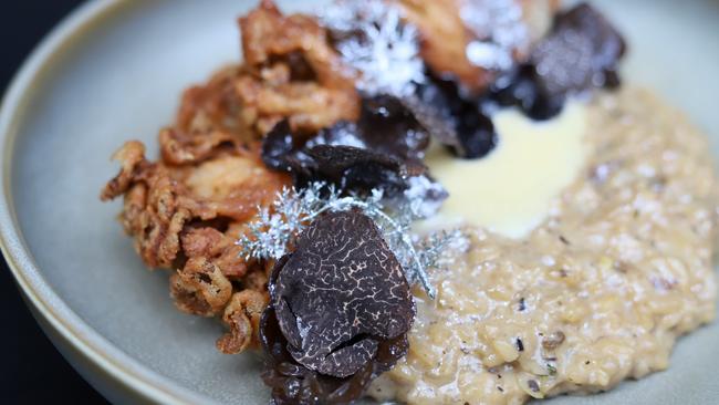 The truffle risotto. Picture: Jenifer Jagielski