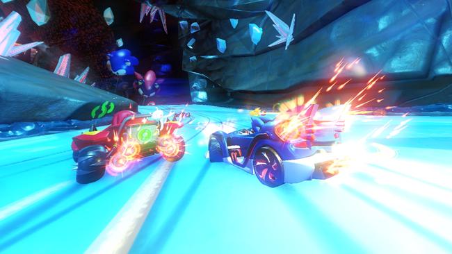 Sonic Racing video game screen shot for Screen tech pages.