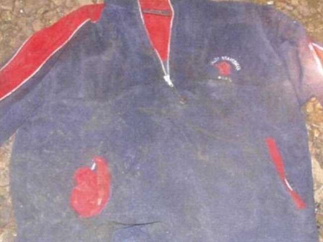 The man was wearing this jacket on the night he died.